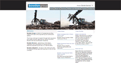 Desktop Screenshot of bowdonservices.co.uk